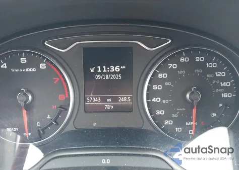 2016 Audi A3 2.0T Premium из США, поврежденный, VIN WAU38LFFXG1102457